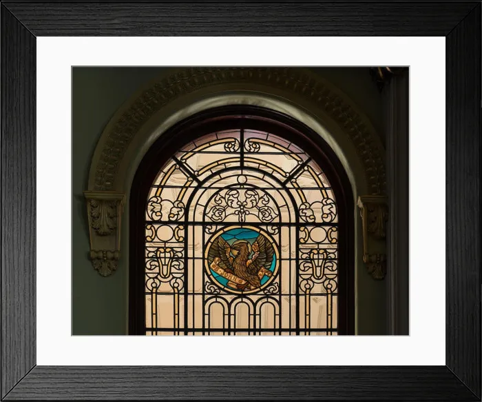 Framed Print : One of 49 Victorian-era stained-glass windows Framed Print : One of 49 Victorian-era stained-glass windows