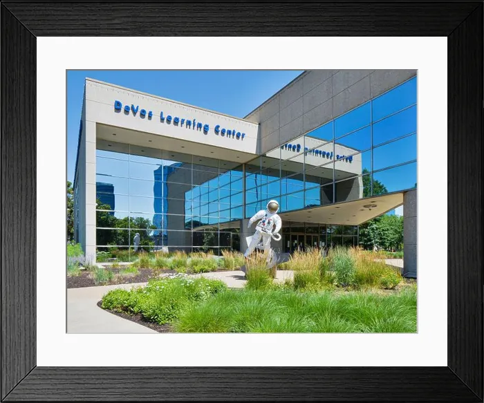 Framed Print : DeVos Learning Center by the Gerald R Ford Presidential Museum in Grand Rapids, Michigan Framed Print : DeVos Learning Center by the Gerald R Ford Presidential Museum in Grand Rapids, Michigan