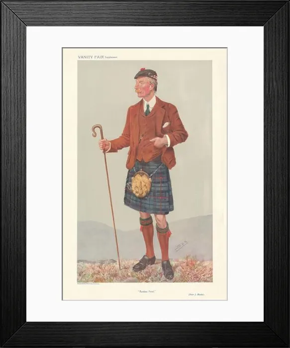 Framed Print : VANITY FAIR SPY CARTOON Peter Mackie Restless Peter Whisky Distiller 1908 Framed Print : VANITY FAIR SPY CARTOON Peter Mackie Restless Peter Whisky Distiller 1908