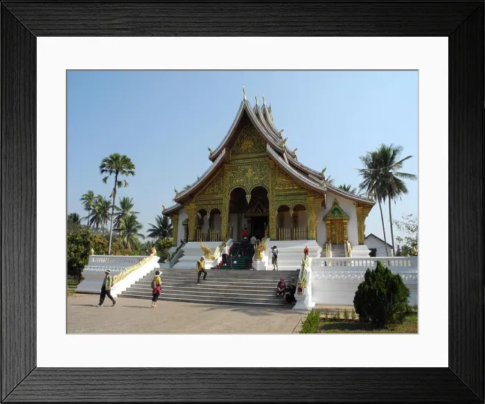Framed Print : Royal Palace, Luang Prabang, province Luang Prabang, Laos, Asia / Luang Prabang Framed Print : Royal Palace, Luang Prabang, province Luang Prabang, Laos, Asia / Luang Prabang