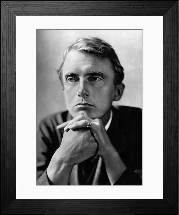 Framed Print : Edward Thomas. Anglo -Welsh writer and poet of World War I. 3 March 1878 – 9 April 1917 Framed Print : Edward Thomas. Anglo -Welsh writer and poet of World War I. 3 March 1878 – 9 April 1917