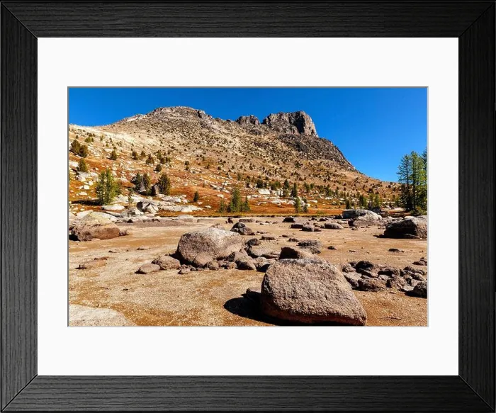 Framed Print : WA17692-00.....WASHINGTON -Dry lake bed Framed Print : WA17692-00.....WASHINGTON -Dry lake bed
