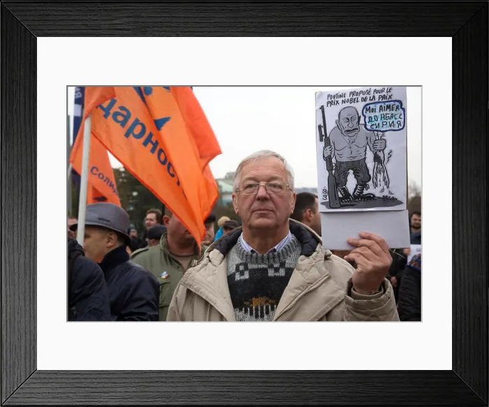 Framed Print : Moscow, Russia. 17th October, 2015