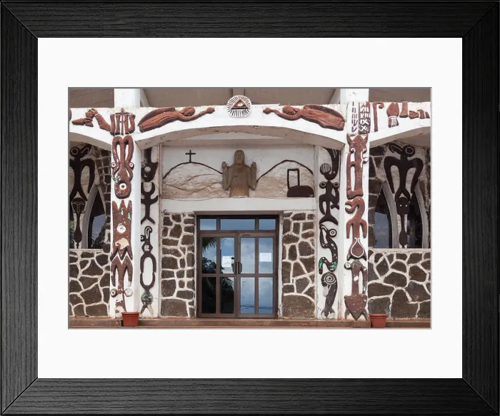 Framed Print : Santa María de Rapa Nui o Santa María, Madre de Rapa Nui Framed Print : Santa María de Rapa Nui o Santa María, Madre de Rapa Nui