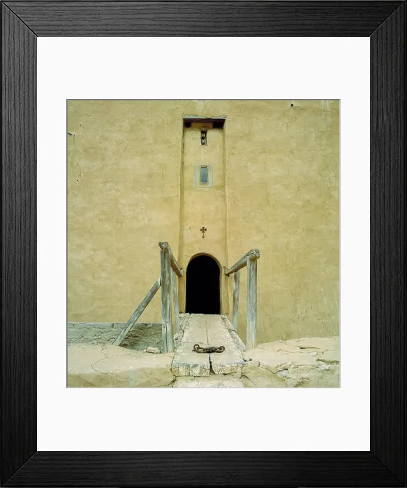 Framed Print : Bridge to the fortress, Monastery of Saint Paul the Anchorite in Egypt Framed Print : Bridge to the fortress, Monastery of Saint Paul the Anchorite in Egypt