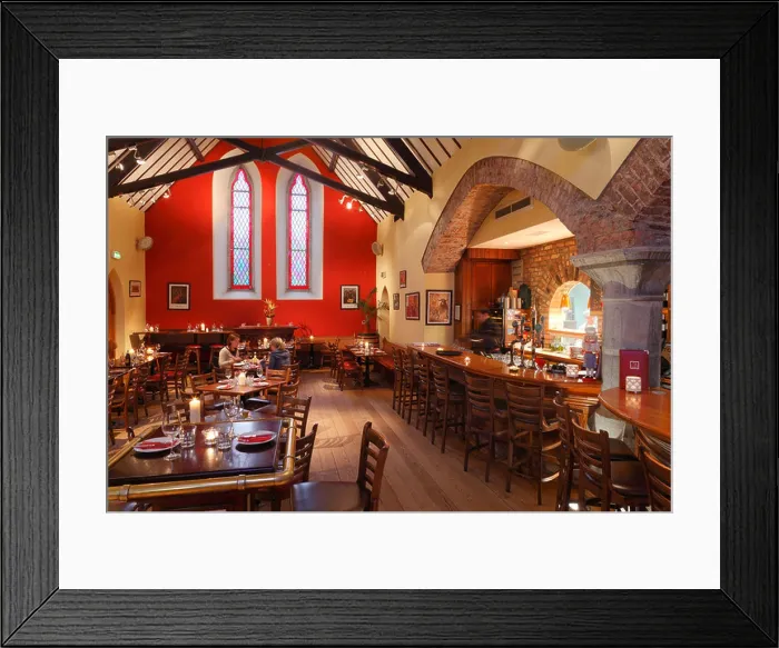 Framed Print : Sol y Sombra restaurant in a former church, Killorglin, Ring of Kerry, County Kerry, Ireland, British Isles, Europe Framed Print : Sol y Sombra restaurant in a former church, Killorglin, Ring of Kerry, County Kerry, Ireland, British Isles, Europe