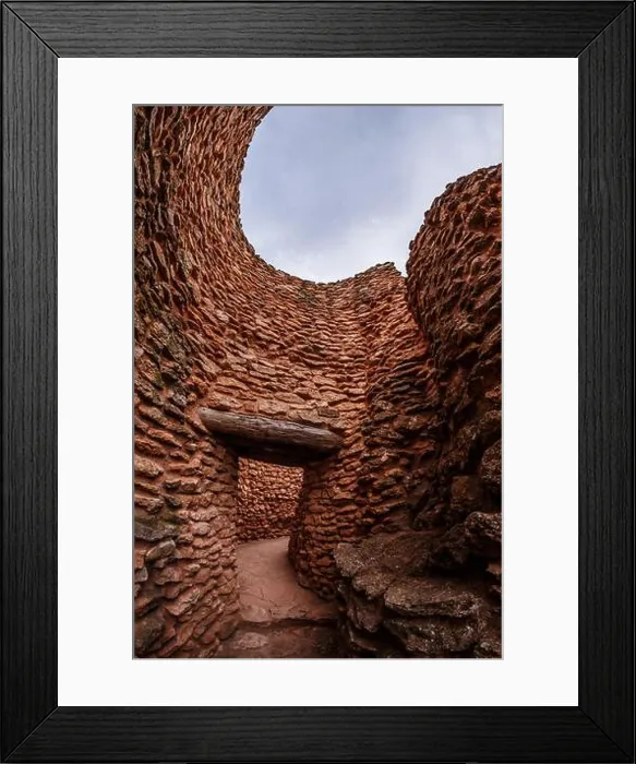 Framed Print : bathing between the walls in the motilla del Azuer Framed Print : bathing between the walls in the motilla del Azuer