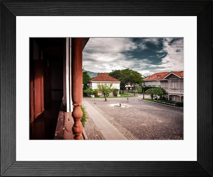 Framed Print : Beautifully reconstructed Filipino heritage Framed Print : Beautifully reconstructed Filipino heritage