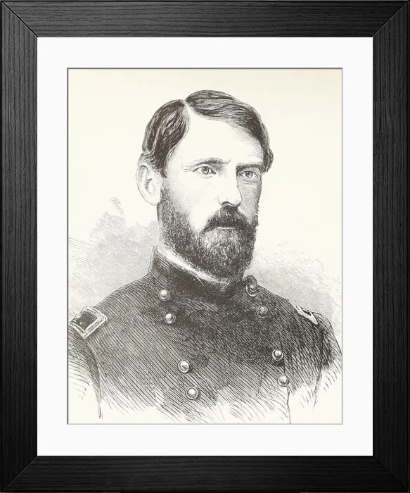Framed Print : General John Fulton Reynolds was a career United States Army officer and a general in the American Civil War Framed Print : General John Fulton Reynolds was a career United States Army officer and a general in the American Civil War