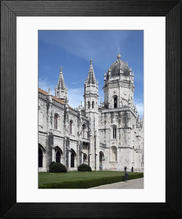 Framed Print : Portugal Lissabon Lisbon Lisboa Belem Masteiro dos Jeronimos de Belem Framed Print : Portugal Lissabon Lisbon Lisboa Belem Masteiro dos Jeronimos de Belem