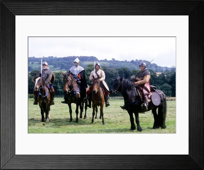Framed Print : Border Reivers Anglo Scottish borders 16th century historical re-enactment reiver horse horses horseback riding rider Framed Print : Border Reivers Anglo Scottish borders 16th century historical re-enactment reiver horse horses horseback riding rider