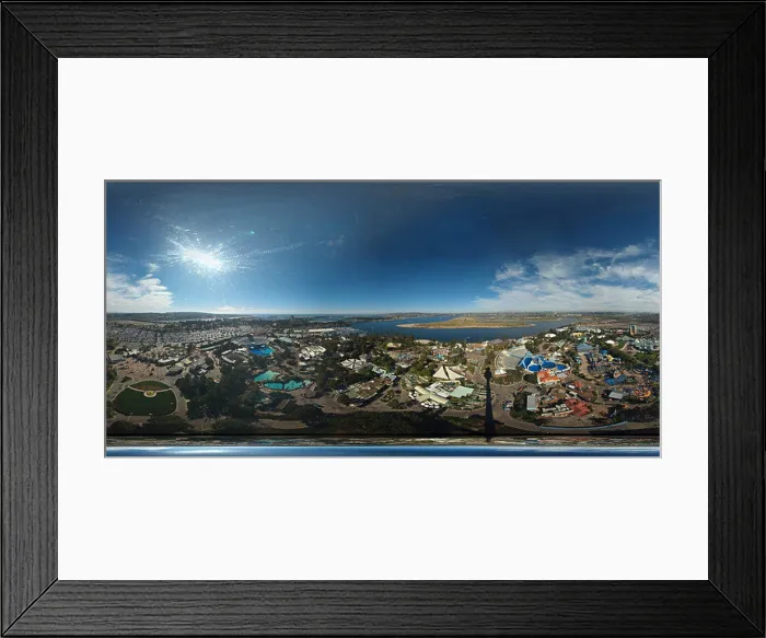 Framed Print : Skytower Seaworld San Diego Framed Print : Skytower Seaworld San Diego