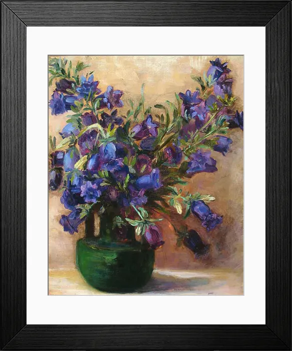 Framed Print : Maggie Laubser's Still Life Flowers in Vase (1909–1913) Framed Print : Maggie Laubser's Still Life Flowers in Vase (1909–1913)