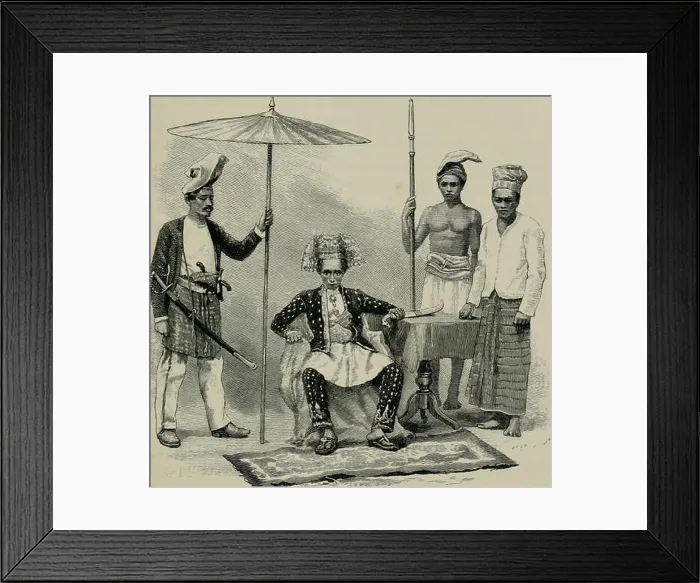 Framed Print : The cruise of the Marchesa to Kamschatka & New Guinea : with notices of Formosa
