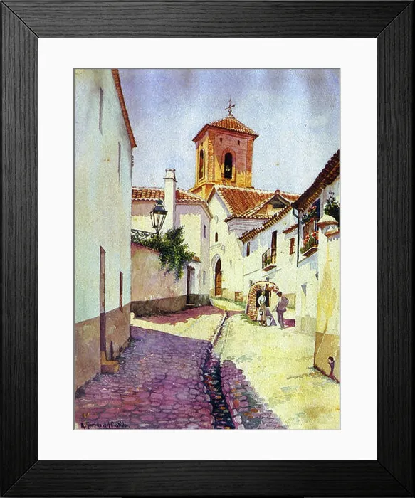 Framed Print : Antonio Garrido del Castillo was a Spanish painter known for his historical and portrait works Framed Print : Antonio Garrido del Castillo was a Spanish painter known for his historical and portrait works
