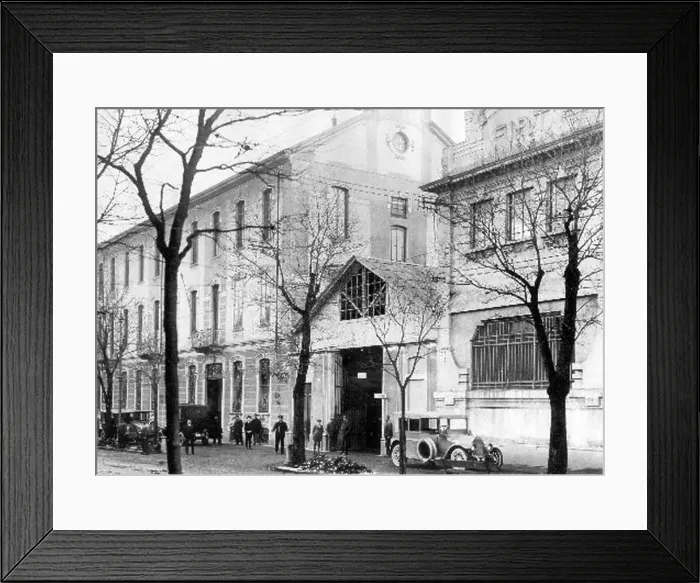 Framed Print : Fiat Plant Corso Dante Framed Print : Fiat Plant Corso Dante
