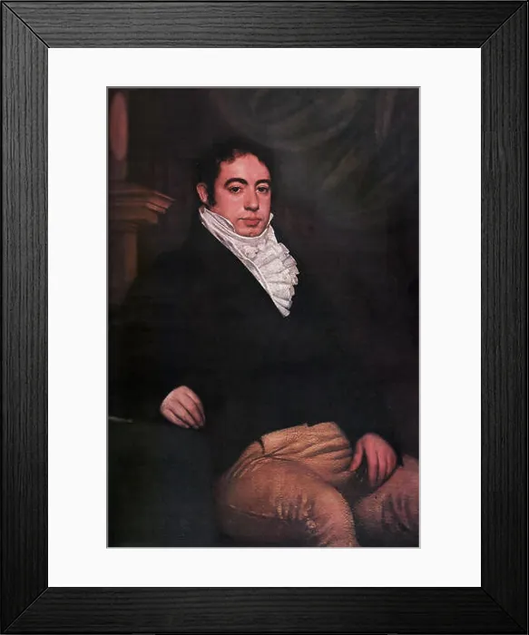 Framed Print : Bernardino Rivadavia was an Argentine politician and the first president of Argentina Framed Print : Bernardino Rivadavia was an Argentine politician and the first president of Argentina
