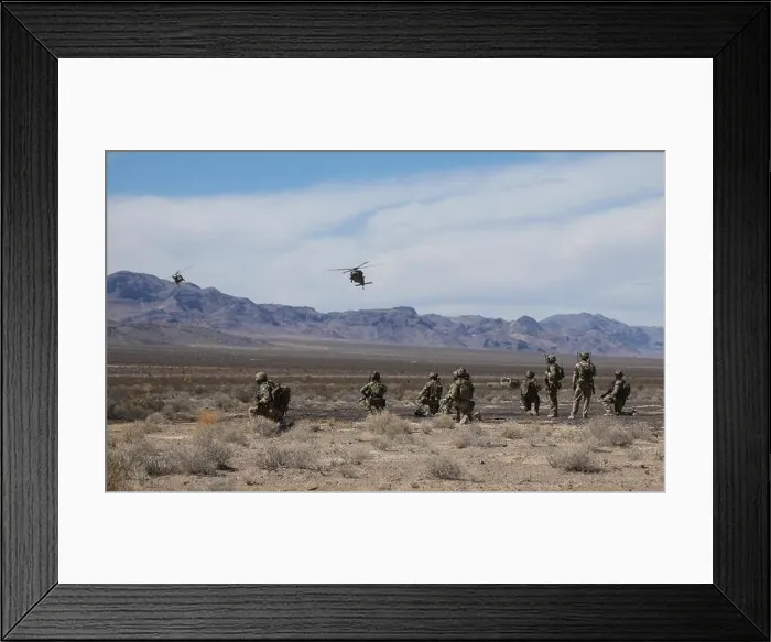 Framed Print : U.S. Special Forces Soldiers, assigned to 10th Special Forces Group (Airborne) Framed Print : U.S. Special Forces Soldiers, assigned to 10th Special Forces Group (Airborne)