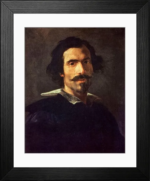 Framed Print : Gian Lorenzo Bernini (1598-1680), Self Portrait painting of the Italian Sculptor, circa 1635 Framed Print : Gian Lorenzo Bernini (1598-1680), Self Portrait painting of the Italian Sculptor, circa 1635