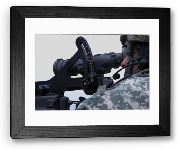 Framed Print : A Soldier from the 366th Engineer Company Framed Print : A Soldier from the 366th Engineer Company