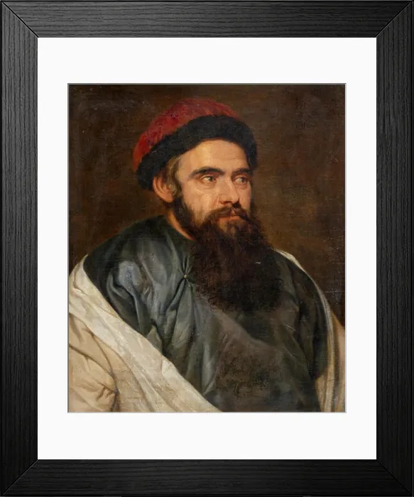 Framed Print : Portrait of Martino Martini by Michaelina Wautier Framed Print : Portrait of Martino Martini by Michaelina Wautier
