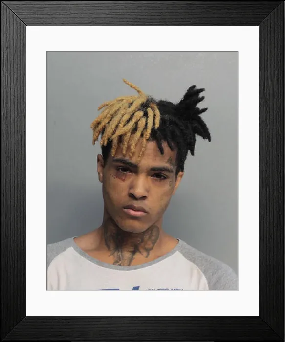 Framed Print : This image shows the late rapper and musician Framed Print : This image shows the late rapper and musician
