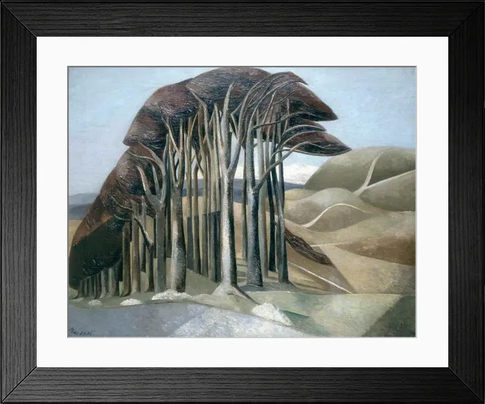 Framed Print : Wood on the Downs 1929 by Paul Nash Framed Print : Wood on the Downs 1929 by Paul Nash