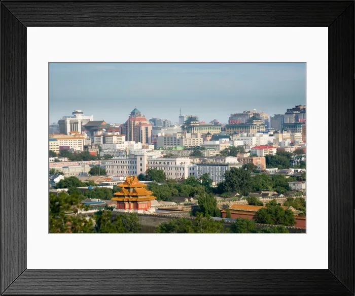 Framed Print : Overview Beijing Cityline Beijing China Framed Print : Overview Beijing Cityline Beijing China