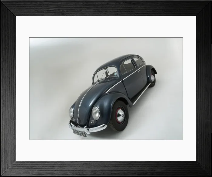 Framed Print : 1953 Volkswagen Beetle Export Artist: Unknown. Framed Print : 1953 Volkswagen Beetle Export Artist: Unknown.