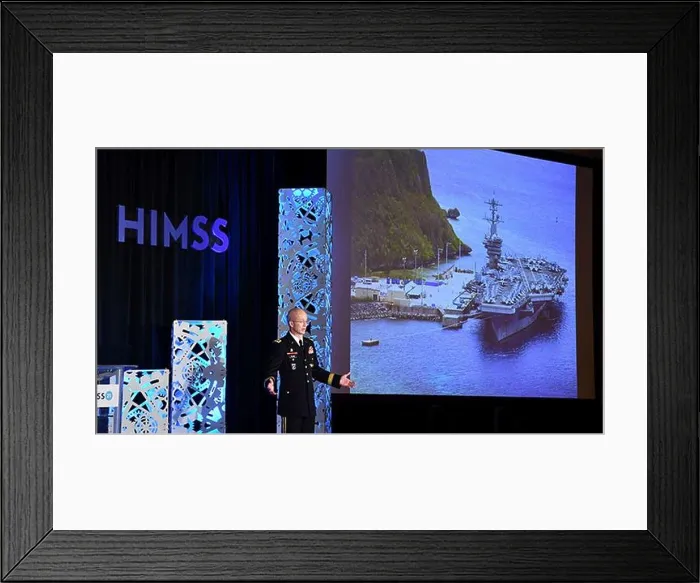 Framed Print : Defense Health Agency Director Army Lt