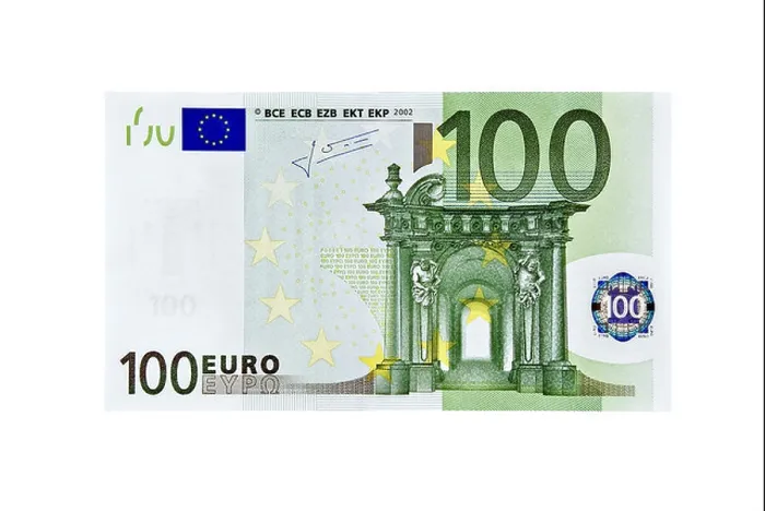 Framed Print : One 100 Euro banknote, one hundred Euro, european currency, isolated on 100% white background Framed Print : One 100 Euro banknote, one hundred Euro, european currency, isolated on 100% white background