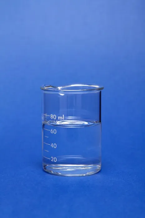 Framed Print : A 100-mL beaker containing water Framed Print : A 100-mL beaker containing water