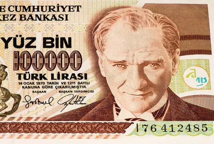 Framed Print : 100000 Turkish liras bank note. Turkish lira is the national currency of Turkey Framed Print : 100000 Turkish liras bank note. Turkish lira is the national currency of Turkey