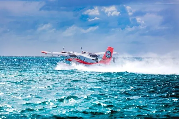 Framed Print : 10.12.2018 -Male, Maldives: Seaplane is taking off at the airport in Maldives. Travel and exotic transportation seaplane. Island resort transportation Framed Print : 10.12.2018 -Male, Maldives: Seaplane is taking off at the airport in Maldives. Travel and exotic transportation seaplane. Island resort transportation