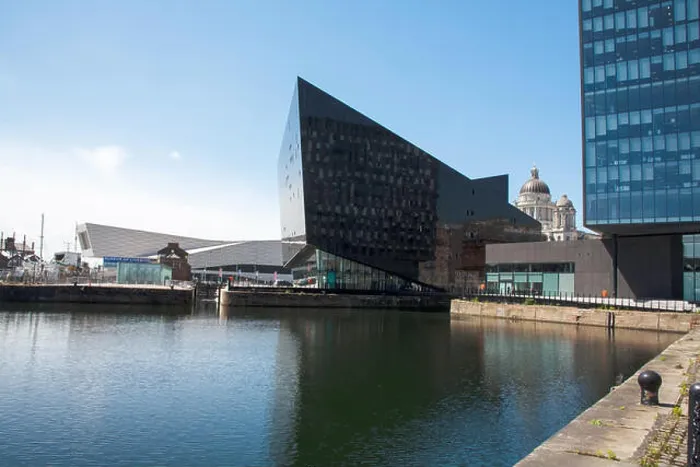 Framed Print : 11 Mann Island and The Museum of Liverpool Life by Canning Dock Liverpool Waterfront Liverpool Merseyside England