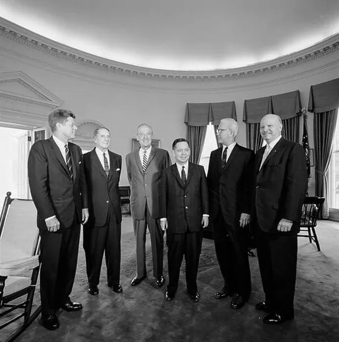 Framed Print : 16 August 1962 President John F Framed Print : 16 August 1962 President John F