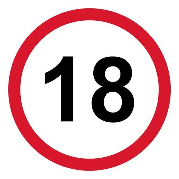 Framed Print : 18 restriction flat sign isolated on white background. Age limit symbol. No under eighteen years warning illustration Framed Print : 18 restriction flat sign isolated on white background. Age limit symbol. No under eighteen years warning illustration