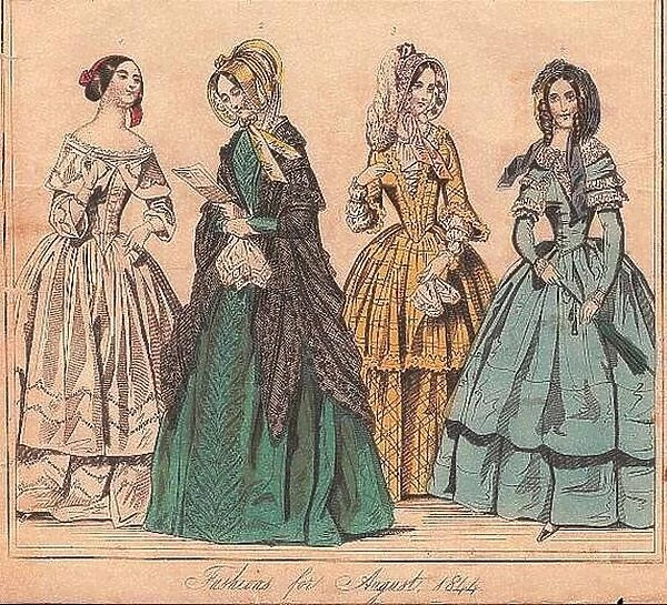 1844 fashion Plate
