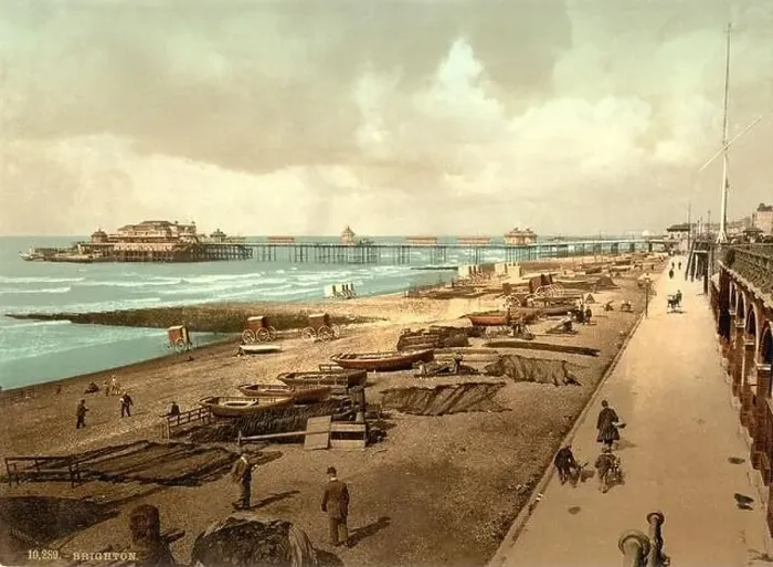 Framed Print : 1905 ca. BRIGHTON, EAST SUSSEX Framed Print : 1905 ca. BRIGHTON, EAST SUSSEX