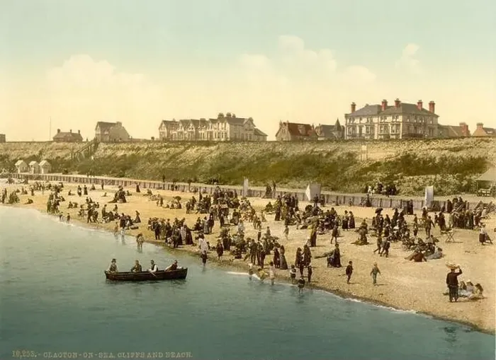 Framed Print : 1905 ca. CLACTON ON SEA, ESSEX Framed Print : 1905 ca. CLACTON ON SEA, ESSEX