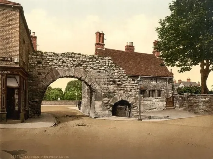 Framed Print : 1905 ca. LINCOLN, Lincolnshire Framed Print : 1905 ca. LINCOLN, Lincolnshire
