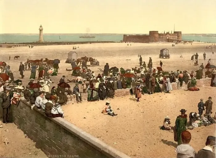 Framed Print : 1905 ca. NEW BRIGHTON, LIVERPOOL Framed Print : 1905 ca. NEW BRIGHTON, LIVERPOOL