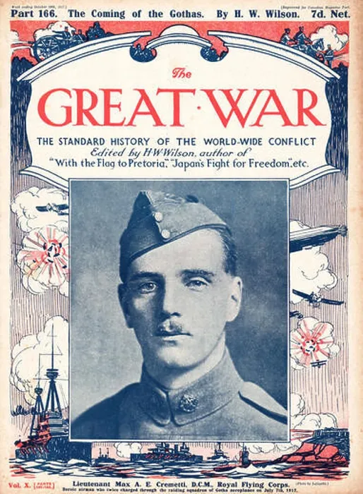 Framed Print : 1917 The Great War front page Lt. Max Cremetti Framed Print : 1917 The Great War front page Lt. Max Cremetti