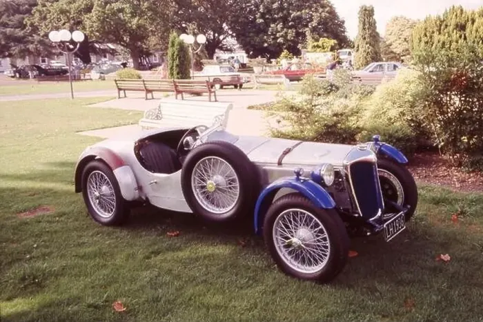 Framed Print : 1936 Riley Special at the annual Ellerslie car show, (date could be incorrect) Framed Print : 1936 Riley Special at the annual Ellerslie car show, (date could be incorrect)