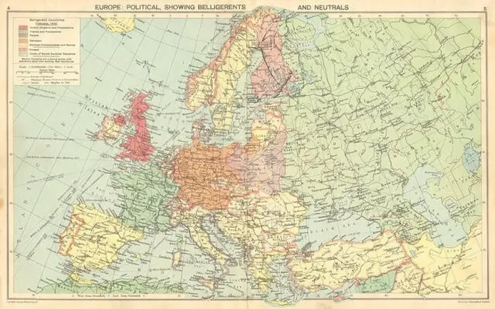 Framed Print : 1940 EUROPE: WW2.Belligerents / Neutrals Occupied Poland / Finland Albania, 1940 map Framed Print : 1940 EUROPE: WW2.Belligerents / Neutrals Occupied Poland / Finland Albania, 1940 map
