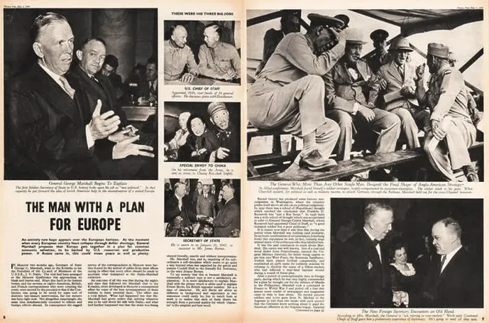 Framed Print : 1947 Nurnberger Illustrated Magazine Marshall Plan Framed Print : 1947 Nurnberger Illustrated Magazine Marshall Plan
