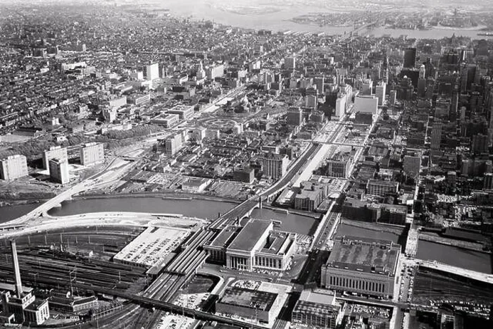 Framed Print : 1950s 1959 AERIAL VIEW EAST TO CENTER CITY ACROSS SCHUYLKILL RIVER 30TH STREET TRAIN STATION IN FOREGROUND PHILADELPHIA Framed Print : 1950s 1959 AERIAL VIEW EAST TO CENTER CITY ACROSS SCHUYLKILL RIVER 30TH STREET TRAIN STATION IN FOREGROUND PHILADELPHIA