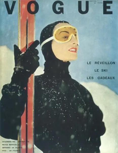 1951 December Vogue Paris Print by Robert Doisneau. Art Prints