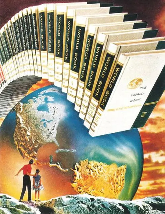Framed Print : 1961 World Book Encyclopedia & Childcraft ad Framed Print : 1961 World Book Encyclopedia & Childcraft ad