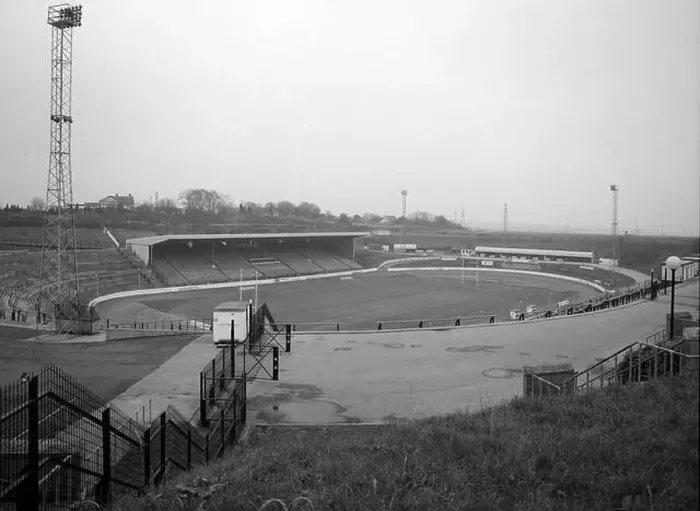 Framed Print : 1993, Odsall Stadium Rugby League ground, Bradford, West Yorkshire, Northern England, UK Framed Print : 1993, Odsall Stadium Rugby League ground, Bradford, West Yorkshire, Northern England, UK